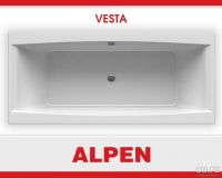 Лот: 8603962. Фото: 2. Ванна акриловая Alpen Vesta 180х80. Сантехника, водопровод