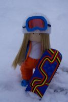 Лот: 6928656. Фото: 3. Интерьерная кукла Сноубордистка. Красноярск