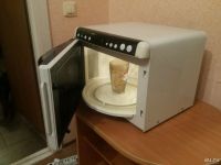 Лот: 10590821. Фото: 2. Микроволновая печь Samsung Mr89r... Посуда, кухонная утварь
