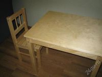 Лот: 596987. Фото: 3. Столик детский со стульями ИКЕА