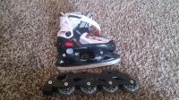 Лот: 7174512. Фото: 2. коньки-ролики раздвижные трансформеры... Дети растут