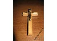 Лот: 6042165. Фото: 5. Настенное Распятие дерево бронза...