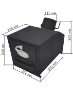 Лот: 11255450. Фото: 2. Печь отопительная универсальная... Тепловое оборудование, климат