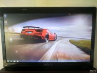 Лот: 13201071. Фото: 5. Алюминиевый ноутбук Asus с большим...