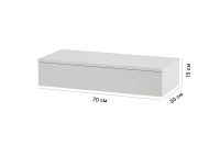 Лот: 25227766. Фото: 3. Туалетный столик навесной Hoff... Мебель