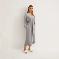 Лот: 25276756. Фото: 3. Халат Lusso, серый. Одежда, обувь, галантерея