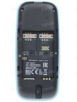 Лот: 10217793. Фото: 3. Сотовый телефон Nokia 105 DS синий... Красноярск