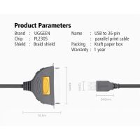 Лот: 21437832. Фото: 9. Кабель UGREEN USB 2,0 A To CN36...