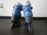 Лот: 5450364. Фото: 4. отличные роликовые коньки раздвижные...