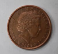 Лот: 18215083. Фото: 2. монета Остров Мэн 1 пенни 2001г. Монеты