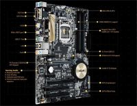 Лот: 9341714. Фото: 3. Материнская плата LGA1151 Asus... Компьютеры, оргтехника, канцтовары
