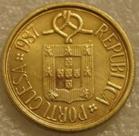 Лот: 10866684. Фото: 2. 5 эскудо 1987 Португалия. Монеты