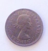 Лот: 19944653. Фото: 2. Великобритания 1 шиллинг 1956... Монеты