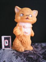 Лот: 14859170. Фото: 7. Игрушка СССР. Котик. Резиновый...
