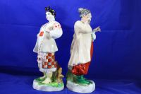 Лот: 24008270. Фото: 2. Фарфоровые статуэтки казак Карась... Антиквариат