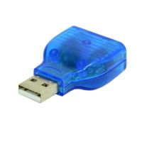 Лот: 2245937. Фото: 5. USB to 2x PS/2 (mini DIN6) адаптер...