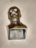 Лот: 15301485. Фото: 6. Бюст Ленина, латунь, МЗХЛ. Скульптор...