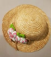 Лот: 15313626. Фото: 2. Шляпа из натуральной соломы. На... Одежда и аксессуары