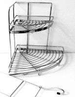 Лот: 5997053. Фото: 2. 🔗 Полочка угловая Rosenberg 2... Посуда, кухонная утварь