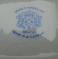 Лот: 19010610. Фото: 7. Gerold Porzellan горчичница винтажная...