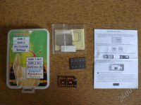 Лот: 413805. Фото: 2. адаптер на две sim карты. Смартфоны, связь, навигация