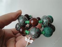 Лот: 605706. Фото: 3. Изделия из полимерной глины,браслет... Красноярск