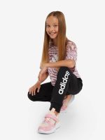 Лот: 22423314. Фото: 3. Брюки для девочек adidas, Черный. Одежда, обувь, галантерея