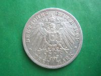 Лот: 21640325. Фото: 2. Германия 3 марки 1909 г.,D,Бавария... Монеты
