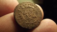 Лот: 10689154. Фото: 5. Редкий польский грош. 1767 года...