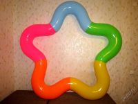 Лот: 2003089. Фото: 2. Надувной круг для плавания "Звезда... Игрушки