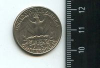 Лот: 16916148. Фото: 2. (№7075) США 25 центов 1981 год... Монеты