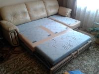 Лот: 9482183. Фото: 3. Диван кожаный. Мебель