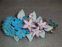 Лот: 1698937. Фото: 2. Изделия из полимерной глины,заколка... Ювелирные изделия, бижутерия, часы