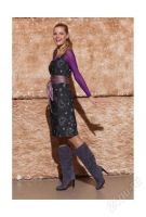 Лот: 2742617. Фото: 3. Джинсовый сарафан Apple Dress. Одежда, обувь, галантерея