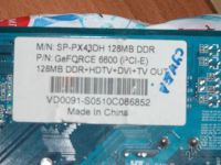 Лот: 367881. Фото: 2. 128Mb PCI-E 6600 TV DVI Sparkle... Комплектующие