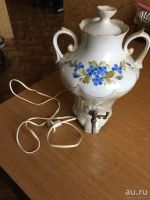 Лот: 12736096. Фото: 2. Самовар электрический сувенирный... Посуда, кухонная утварь