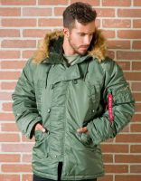 Лот: 14829563. Фото: 6. Аляска Alpha Industries N-3B в...