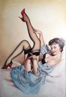 Лот: 6345303. Фото: 4. картина Pin-Up. Красноярск
