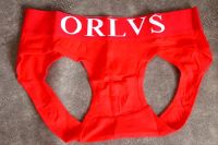 Лот: 19225320. Фото: 2. Брифы-джоки красные. Интимные товары