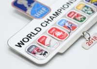 Лот: 11798612. Фото: 4. Официальный значок IIHF Чемпионат... Красноярск
