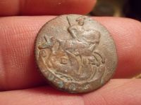 Лот: 15655990. Фото: 4. Крутая редкая Денга 1790 года... Красноярск