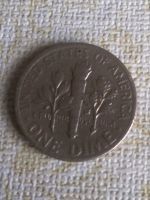 Лот: 18929742. Фото: 2. сша 10 центов ( 1 дайм) 1967. Монеты