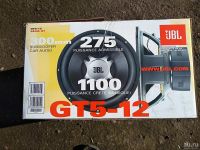 Лот: 11467729. Фото: 2. Сабвуфер JBL GT5-12 в коробе!. Автозвук