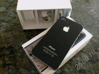 Лот: 2211915. Фото: 2. iPhone 4s чёрный 32gb (подробности... Смартфоны, связь, навигация