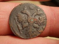 Лот: 15769111. Фото: 4. Отличная редкая Полушка 1738 года... Красноярск