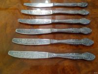 Лот: 16323888. Фото: 2. Ножи столовые СССР. Посуда, кухонная утварь