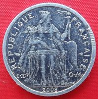 Лот: 1588175. Фото: 2. (№625) 1 франк КФП 2008 (Французская... Монеты