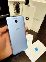 Лот: 16099934. Фото: 3. Meizu M5 Note 16Gb Blue + подарок... Красноярск