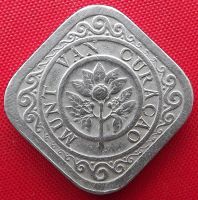 Лот: 8418511. Фото: 2. (№6000/LF) 5 центов 1948 (Кюрасао... Монеты