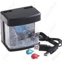 Лот: 2004392. Фото: 2. USB аквариум+2 плавающие рыбки... Сувениры